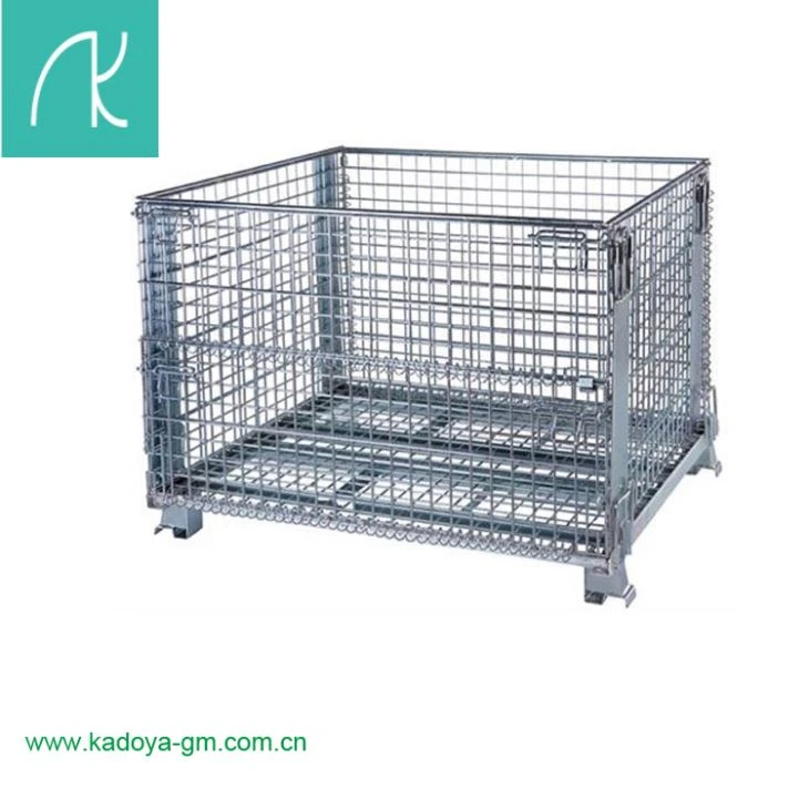 Carbon Steel Wire Mesh bur med gaffeltruck-kanalen