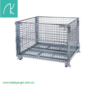 Carbon Steel Wire Mesh bur med gaffeltruck-kanalen